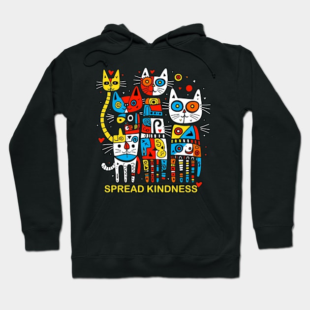 Spread Kindness Hoodie by Agatha Katsusima